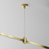 Akcesorium szynowe aluminiowe mosiężne TRA157SW-S1-BS z serii Flarity - Lampy Maytoni