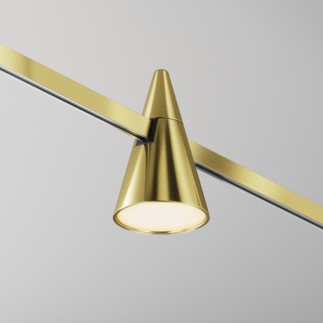 Oprawa szynowa aluminiowa mosiężna TR146-1-5W2.7K-BS-DE z serii Keila - Lampy Maytoni