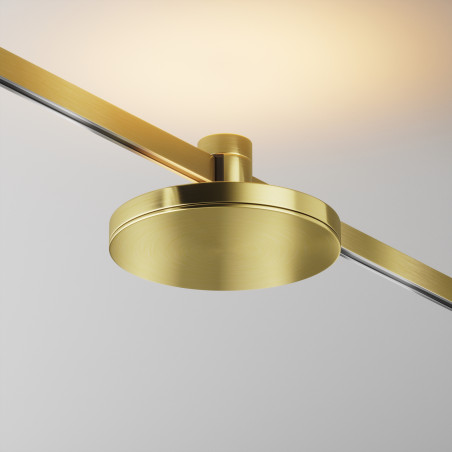 Oprawa szynowa aluminiowa mosiężna TR152-1-7W2.7K-BS-DE z serii Plato - Lampy Maytoni