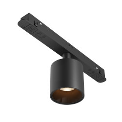 Oprawa szynowa aluminiowa czarna TR132-2-7W3K-B z serii Alfa S - Lampy Maytoni