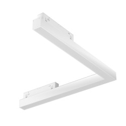 Oprawa szynowa aluminiowa biała TR042-2-24W3K-W z serii Basis Angle - Lampy Maytoni