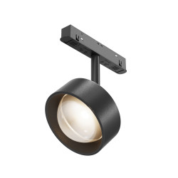 Oprawa szynowa aluminiowa czarna TR217-2-15W3K-B z serii Lens - Lampy Maytoni