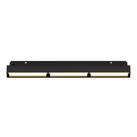Oprawa szynowa aluminiowa czarna TR106-2-18W3K-B z serii Parete - Lampy Maytoni