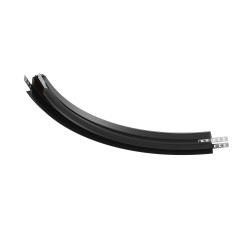 Element systemu szynowego aluminiowy czarny TRA044-angle.12B z serii Exility - Lampy Maytoni