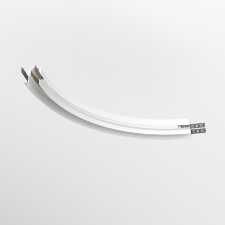 Element systemu szynowego aluminiowy biały TRA044-angle.12W z serii Exility - Lampy Maytoni