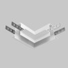Akcesorium do szyny podtynkowej aluminiowe białe TRA034CL-42.12W z serii Exility - Lampy Maytoni