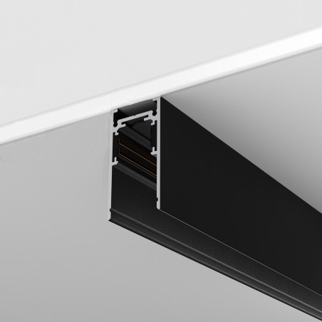 Szyna natynkowo-wisząca aluminiowa czarna TRX034-412B z serii Busbar trunkings Exility - Lampy Maytoni