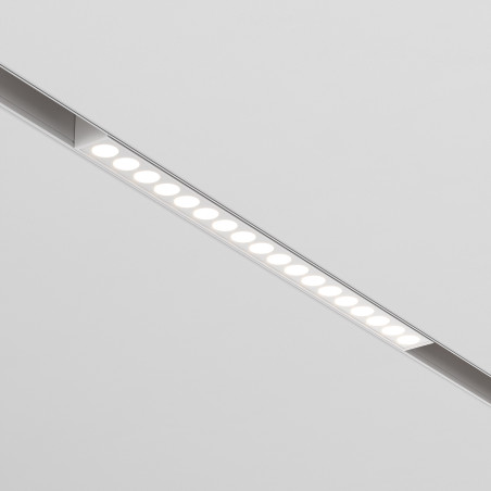 Oprawa szynowa aluminiowa biała TR031-4-18W3K-S-DS-W z serii Points - Lampy Maytoni