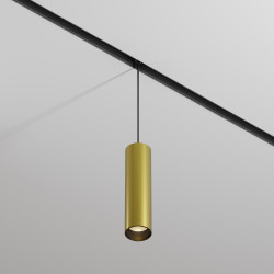 Oprawa szynowa wisząca aluminiowa czarna TR041-2-12W3K-BBS z serii Focus LED - Lampy Maytoni