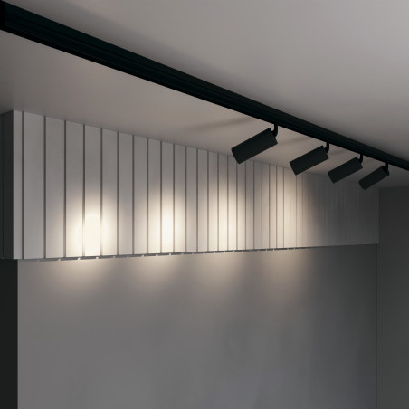 Oprawa szynowa aluminiowa czarna TR032-2-20W3K-S-B z serii Focus LED - Lampy Maytoni