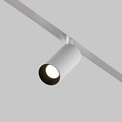 Oprawa szynowa aluminiowa biała TR032-2-5W3K-S-W z serii Focus LED - Lampy Maytoni