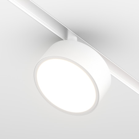 Oprawa szynowa aluminiowa biała TR040-2-18W3K-W z serii Rado - Lampy Maytoni