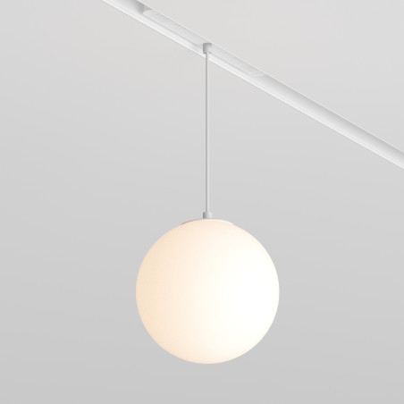 Oprawa szynowa wisząca szklana biała TR039-2-5W3K-W-1 z serii Luna - Lampy Maytoni