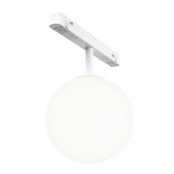 Oprawa szynowa szklana biała TR038-2-5W4K-W-1 z serii Luna - Lampy Maytoni