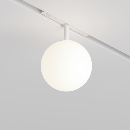 Oprawa szynowa szklana biała TR038-4-5W3K-WW-DS-W-1 z serii Luna - Lampy Maytoni