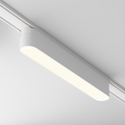 Oprawa szynowa aluminiowa biała TR080-1-12W3K-W z serii Basis - Lampy Maytoni