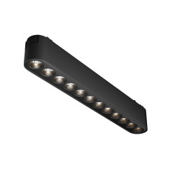 Oprawa szynowa aluminiowa czarna TR082-1-12W4K-M-B z serii Points - Lampy Maytoni