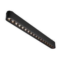 Oprawa szynowa aluminiowa czarna TR082-1-18W3K-M-B z serii Points - Lampy Maytoni