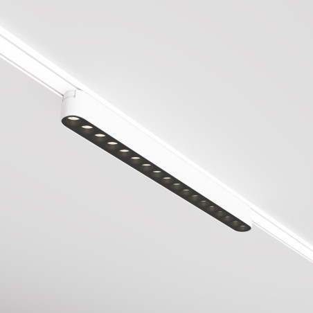 Oprawa szynowa aluminiowa biała TR082-1-18W3K-M-W z serii Points - Lampy Maytoni