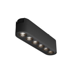 Oprawa szynowa aluminiowa czarna TR082-1-6W4K-M-B z serii Points - Lampy Maytoni
