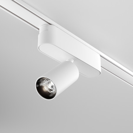 Oprawa szynowa aluminiowa biała TR103-1-5W4K-M-W z serii Focus LED - Lampy Maytoni