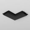 Element systemu szynowego czarny TRA084CL-11B z serii Radity - Lampy Maytoni