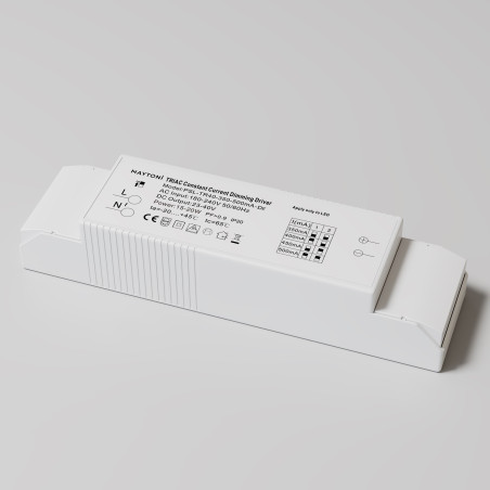 Zasilacz biały PSL-TR40-350-500mA-DE z serii Power supplies Triac - Lampy Maytoni