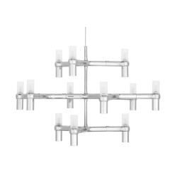 NOWOŚĆ XCP9120-12 MOOSEE Lampa wisząca ATOMIC chrom  King Home