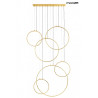 NOWOŚĆ MSE1501100603 MOOSEE lampa wisząca CIRCULO SIX złota  King Home
