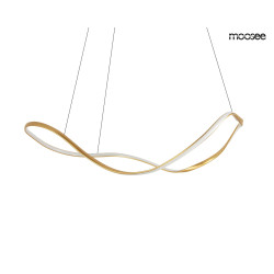 NOWOŚĆ MSE1501100593 MOOSEE lampa wisząca WAVES 80 złota  King Home