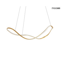 NOWOŚĆ MSE1501100594 MOOSEE lampa wisząca WAVES 60 złota  King Home