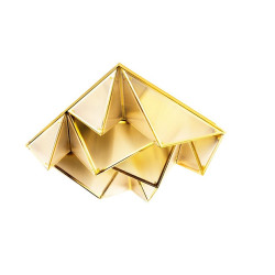 NOWOŚĆ MSE1501100589 MOOSEE lampa sufitowa / plafon PYRAMIDS   złota  King Home