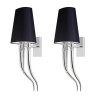 NOWOŚĆ 5900168812253 MOOSEE zestaw 2 sztuk lamp ściennych      DEVIL WALL 1 czarny  King Home