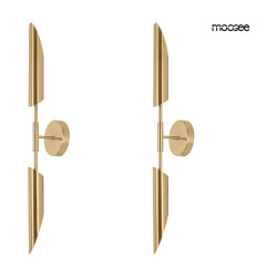 NOWOŚĆ MSE010400225.SET2 MOOSEE zestaw 2 lamp ściennych LOCCA      złoty  King Home