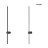 NOWOŚĆ MSE1501100182.SET2 MOOSEE zestaw 2 lamp ściennych OMBRE 100  czarny  King Home