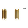 NOWOŚĆ MSE010400198.SET2 MOOSEE zestaw 2 lamp ściennych ORGANO     złoty  King Home