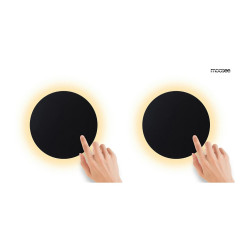 NOWOŚĆ MSE010100393.SET2 MOOSEE zestaw 2 lamp ściennych SHADOW     SUN 25 czarny  King Home