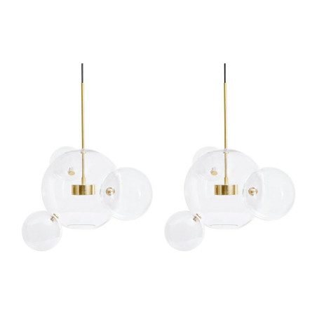 NOWOŚĆ MSE1501100544.SET2 MOOSEE zestaw 2 lamp wiszących CAPRI 4    złoty  King Home