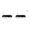 NOWOŚĆ MSE010100273.SET2 MOOSEE zestaw 2 lamp wiszących DROPS 3    czarny  King Home