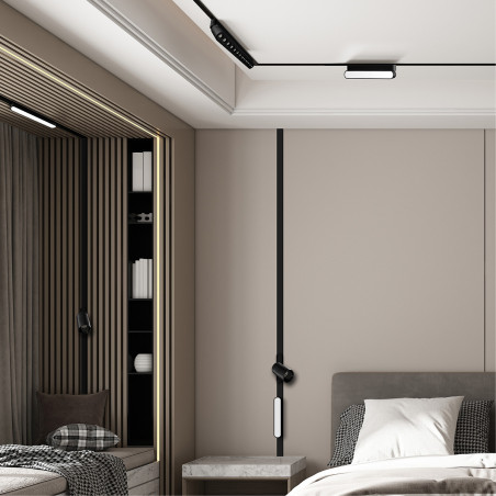 NOWOŚĆ Reflektor Magnetic Slim Blaze 6W LED CCT czarny Light Prestige