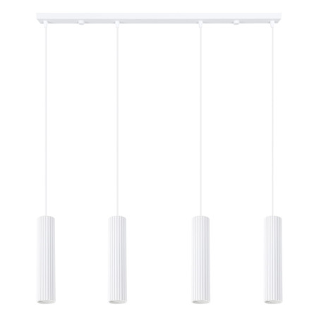 NOWOŚĆ Lampa wisząca KARBON 4L białySL.2001 Sollux