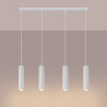 NOWOŚĆ Lampa wisząca KARBON 4L białySL.2001 Sollux