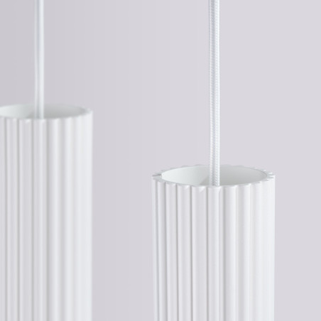 NOWOŚĆ Lampa wisząca KARBON 4L białySL.2001 Sollux