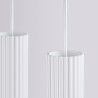NOWOŚĆ Lampa wisząca KARBON 4L białySL.2001 Sollux