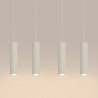 NOWOŚĆ Lampa wisząca KARBON 4L beżowySL.2004 Sollux