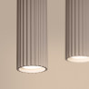 NOWOŚĆ Lampa wisząca KARBON 4L taupeSL.2007 Sollux