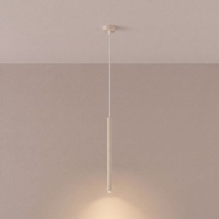 NOWOŚĆ Lampa wisząca ARCHE 1 beżowaSL.2033 Sollux