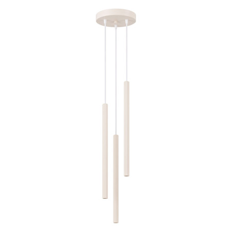NOWOŚĆ Lampa wisząca ARCHE 3P beżowaSL.2035 Sollux