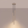 NOWOŚĆ Lampa wisząca ARCHE 3P taupeSL.2038 Sollux