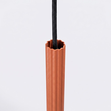 NOWOŚĆ Lampa wisząca ARCHE 1 ochra czerwonaSL.2039 Sollux